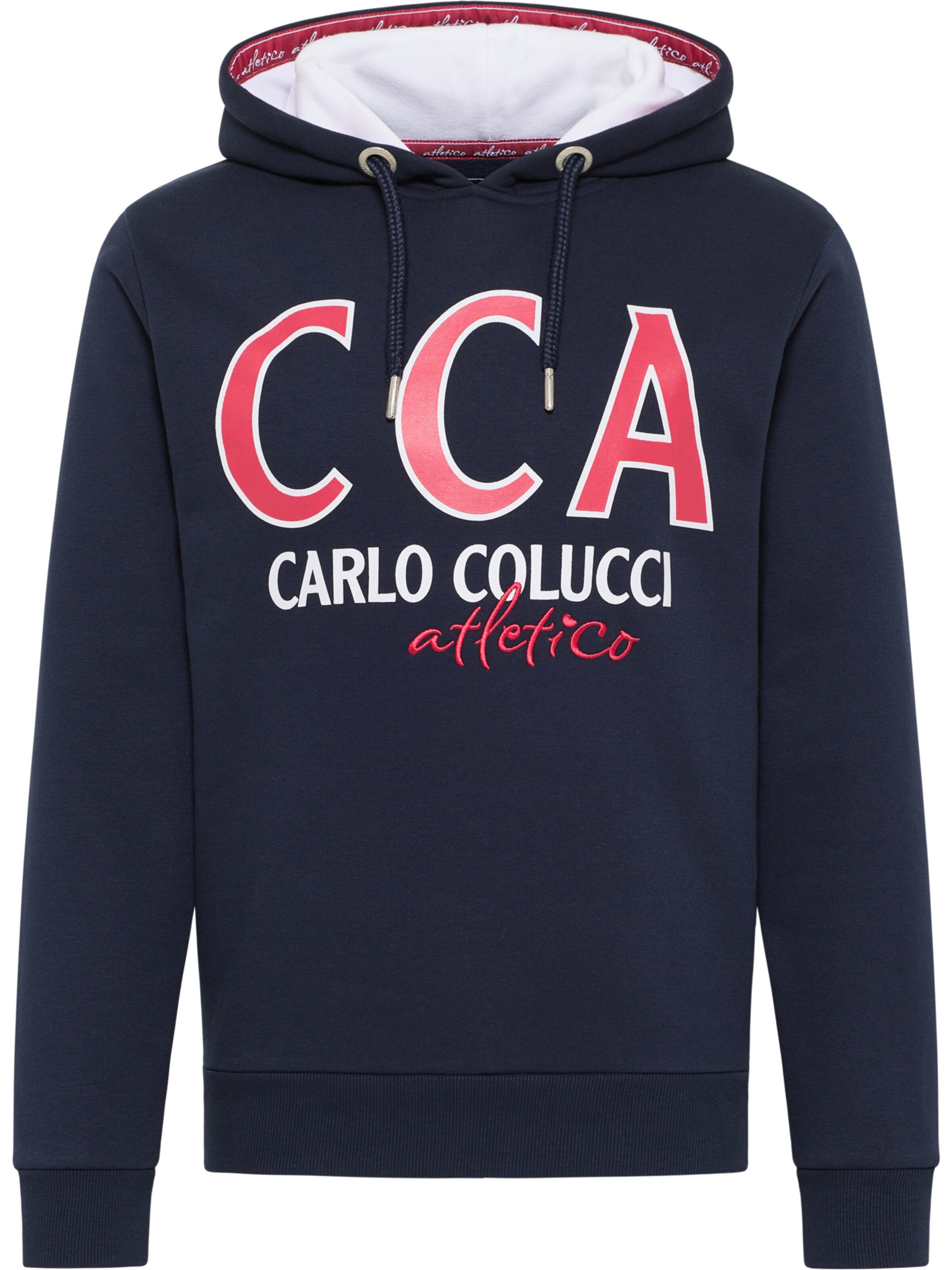 Sweat-shirt ' D'Amante ' Carlo Colucci en bleu : devant