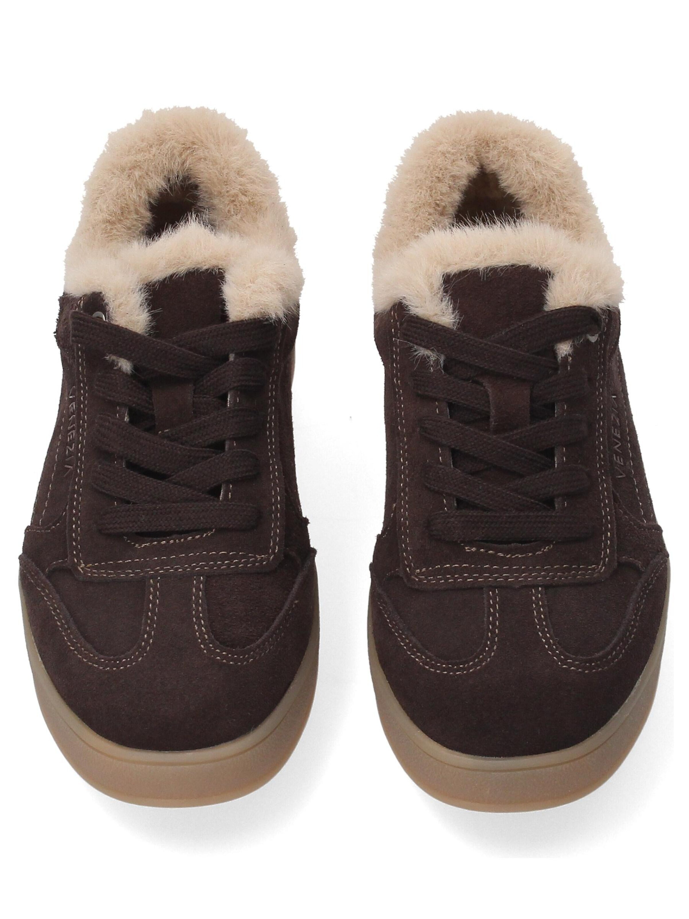 VENEZIA Platform trainers in Brown