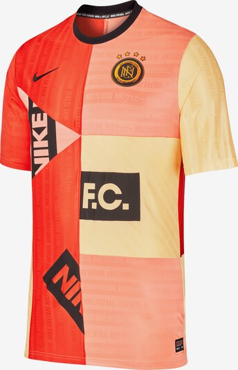 NIKE T-Shirt in gelb / schwarz, Produktansicht
