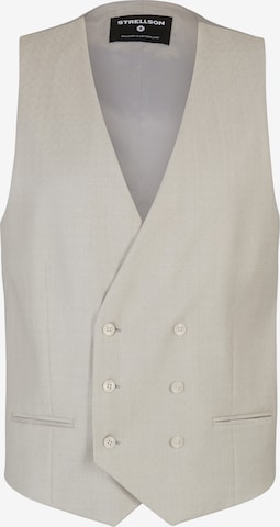 STRELLSON Suit Vest 'Veli' in Beige: front
