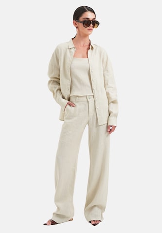 OW Collection Bluse 'Luma' in Beige