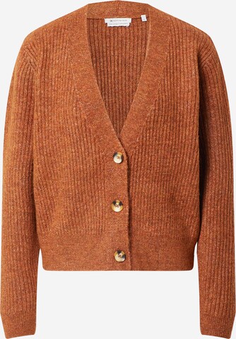 Cardigan TOM TAILOR DENIM en orange : devant