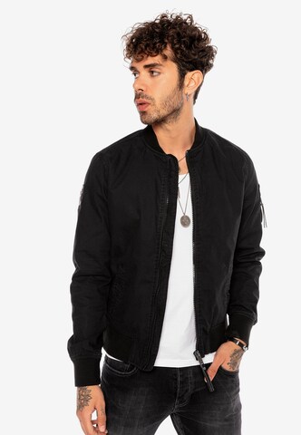 Redbridge Between-Season Jacket in Black: front