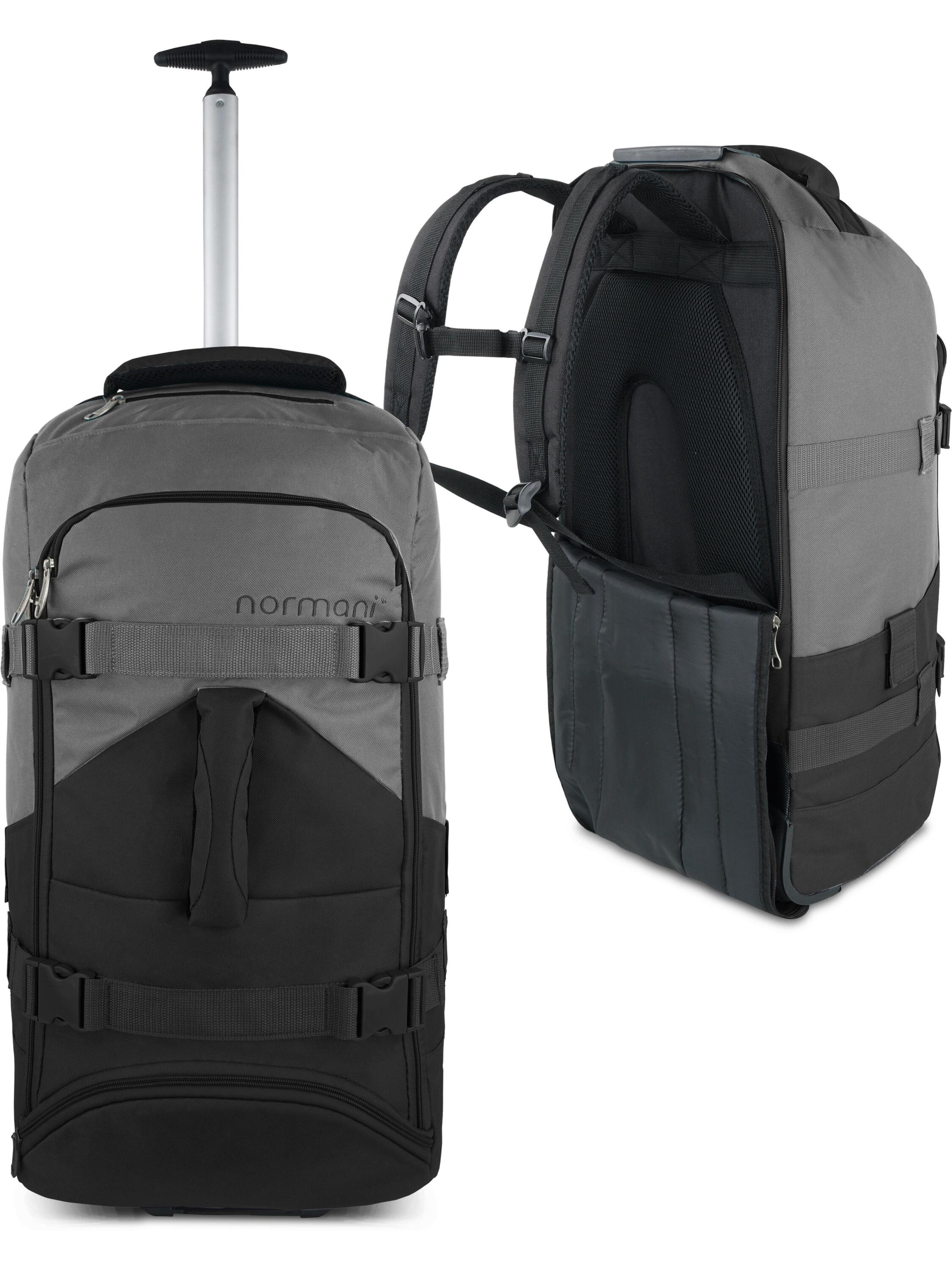 normani Trolley 'Melano' in Grijs: voorkant