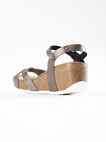 Bayton - Sandalias con hebilla 'Venus' en gris