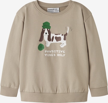 Felpa 'NMMNILIUS' di NAME IT in beige: frontale