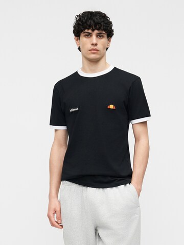 ELLESSE Shirt 'Ringetto' in Black: front