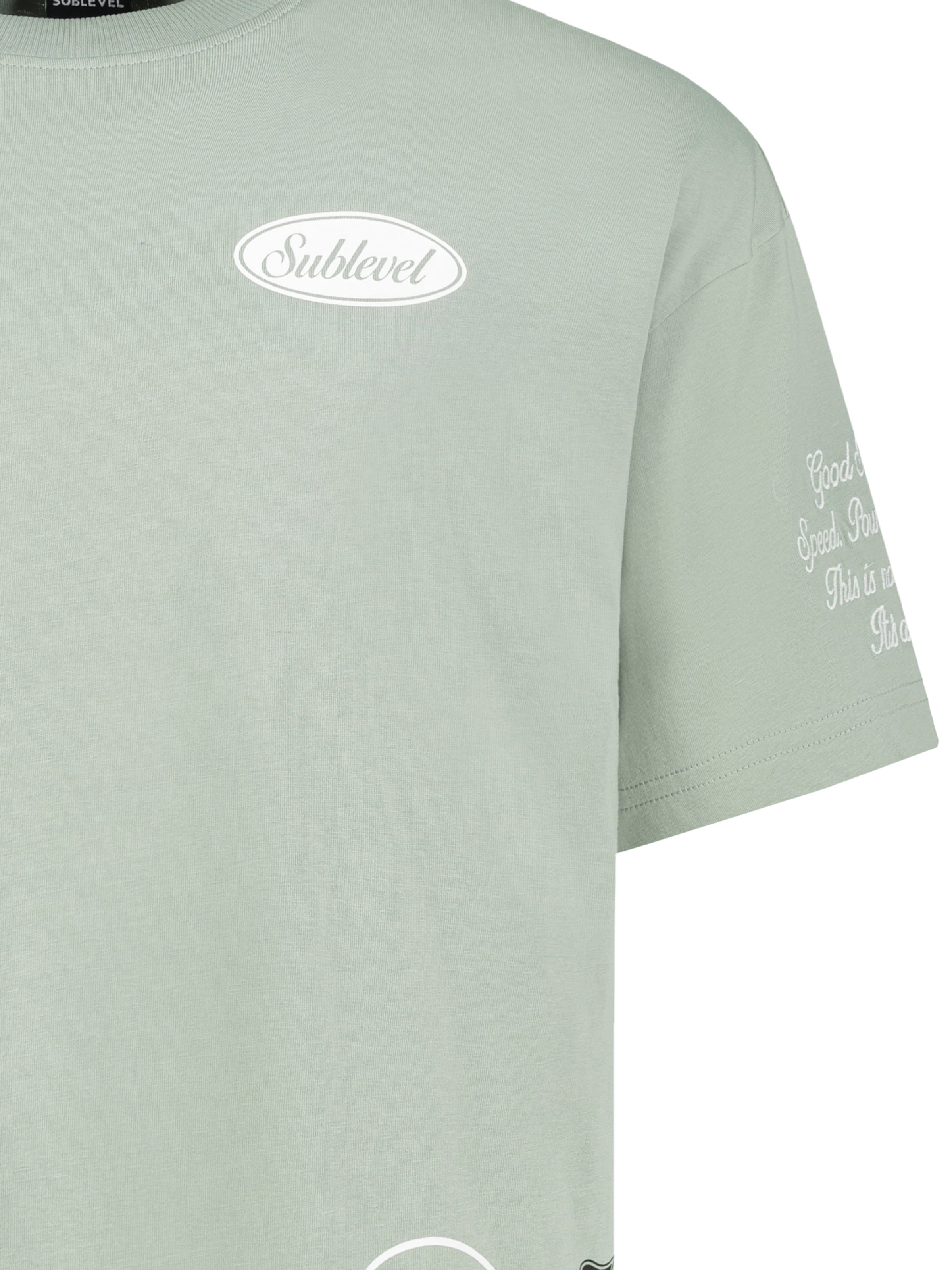 Sublevel T-Shirt in Grün