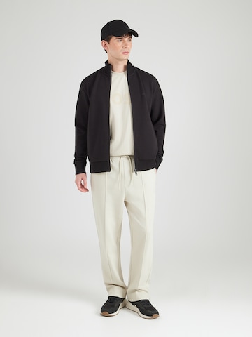 BOSS Sweatvest 'Skaz' in Zwart