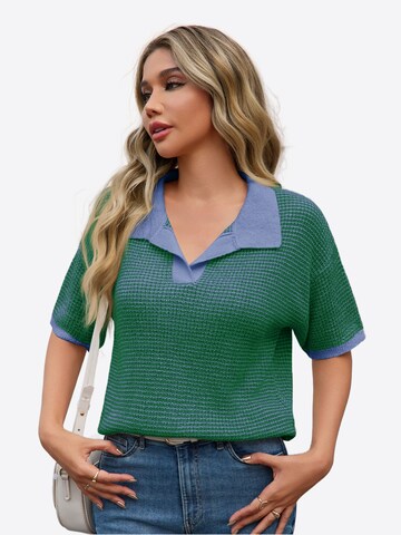 Imily Bela Pullover in Grün: Vorderseite