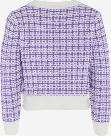 Cardigan faina en violet