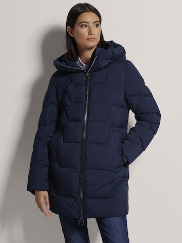 Veste d’hiver MADELEINE en bleu : devant