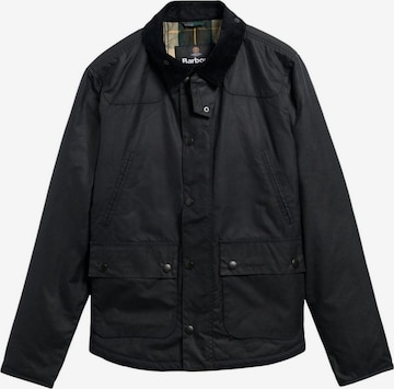 Giacca di mezza stagione 'REELIN WAX JACKET MWX1106' di Barbour in blu: frontale