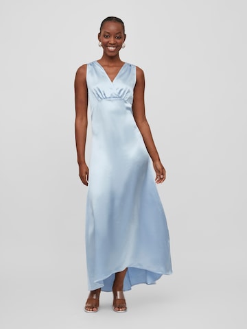 Vila Petite Evening Dress 'Sittas' in Blue: front