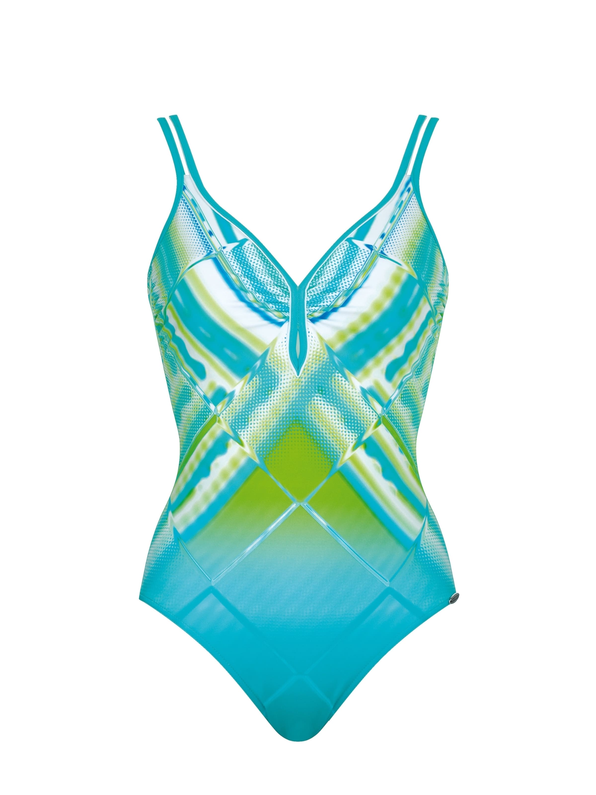 SUNFLAIR T-shirt Badpak in Blauw: voorkant