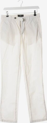 7 for all mankind Pants in 29 in White: front