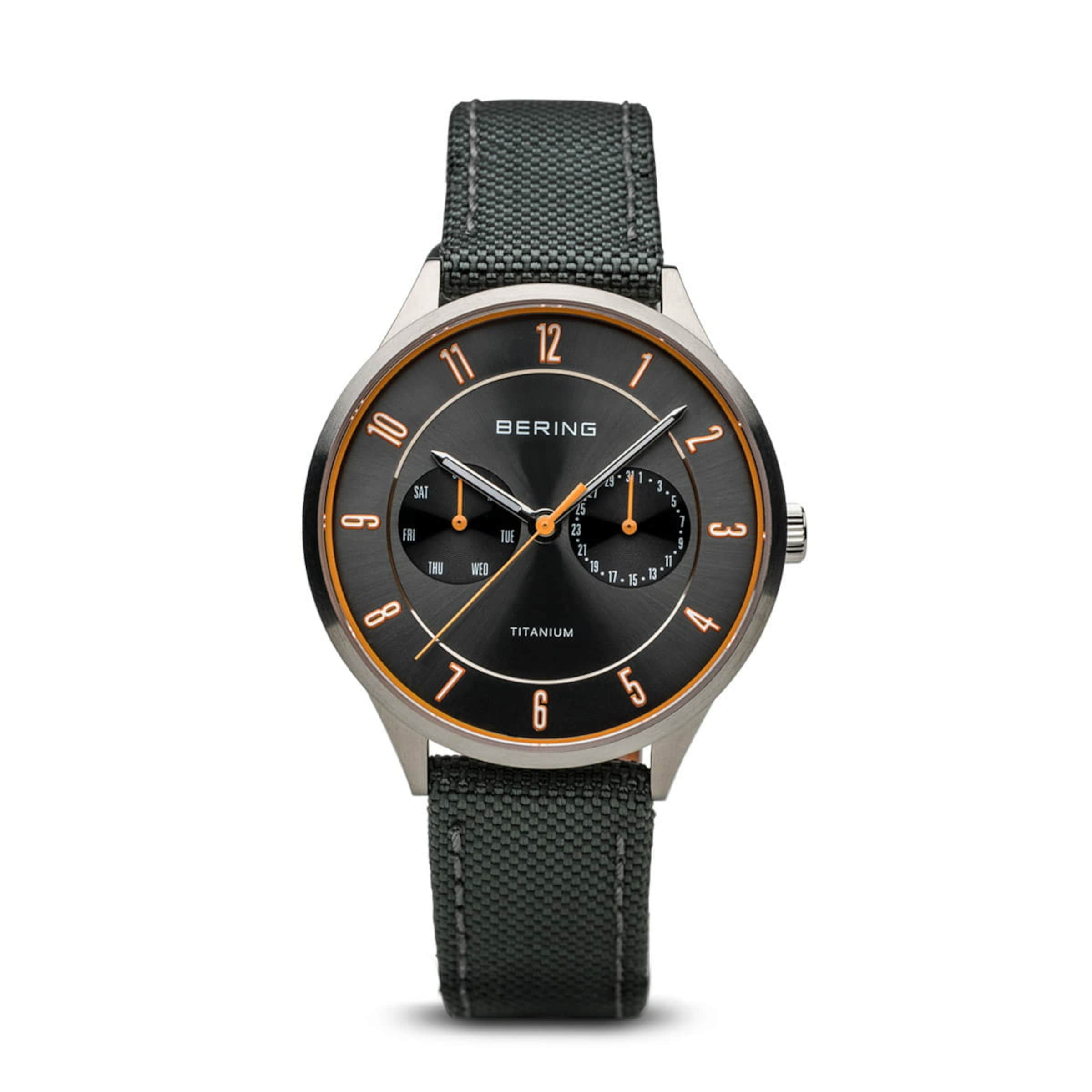 BERING Analog watch in Black: front
