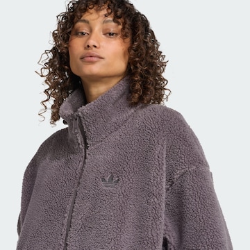 ADIDAS ORIGINALS Fleecejacke 'Essentials' in Grau