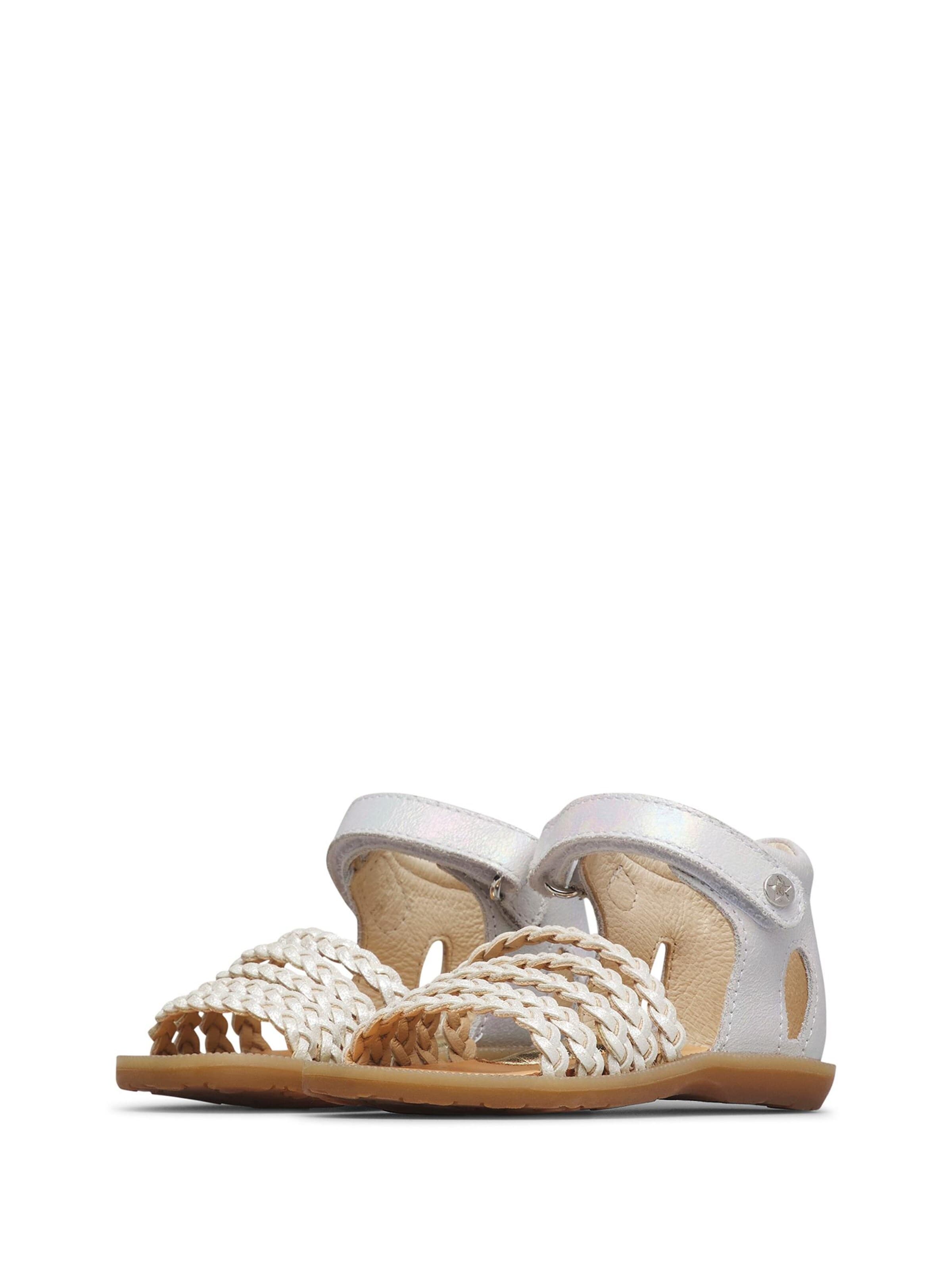 NATURINO Sandal 'RUBINO' in White
