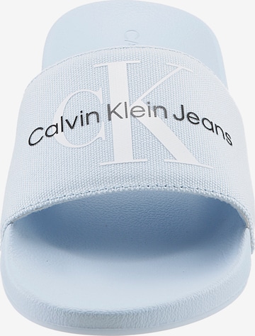 Calvin Klein JeansNatikače s potpeticom - plava boja