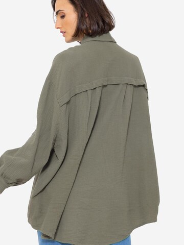 SASSYCLASSY Bluse 'lange Variante'‌‌‌‌‌‌‌‌ in Grün
