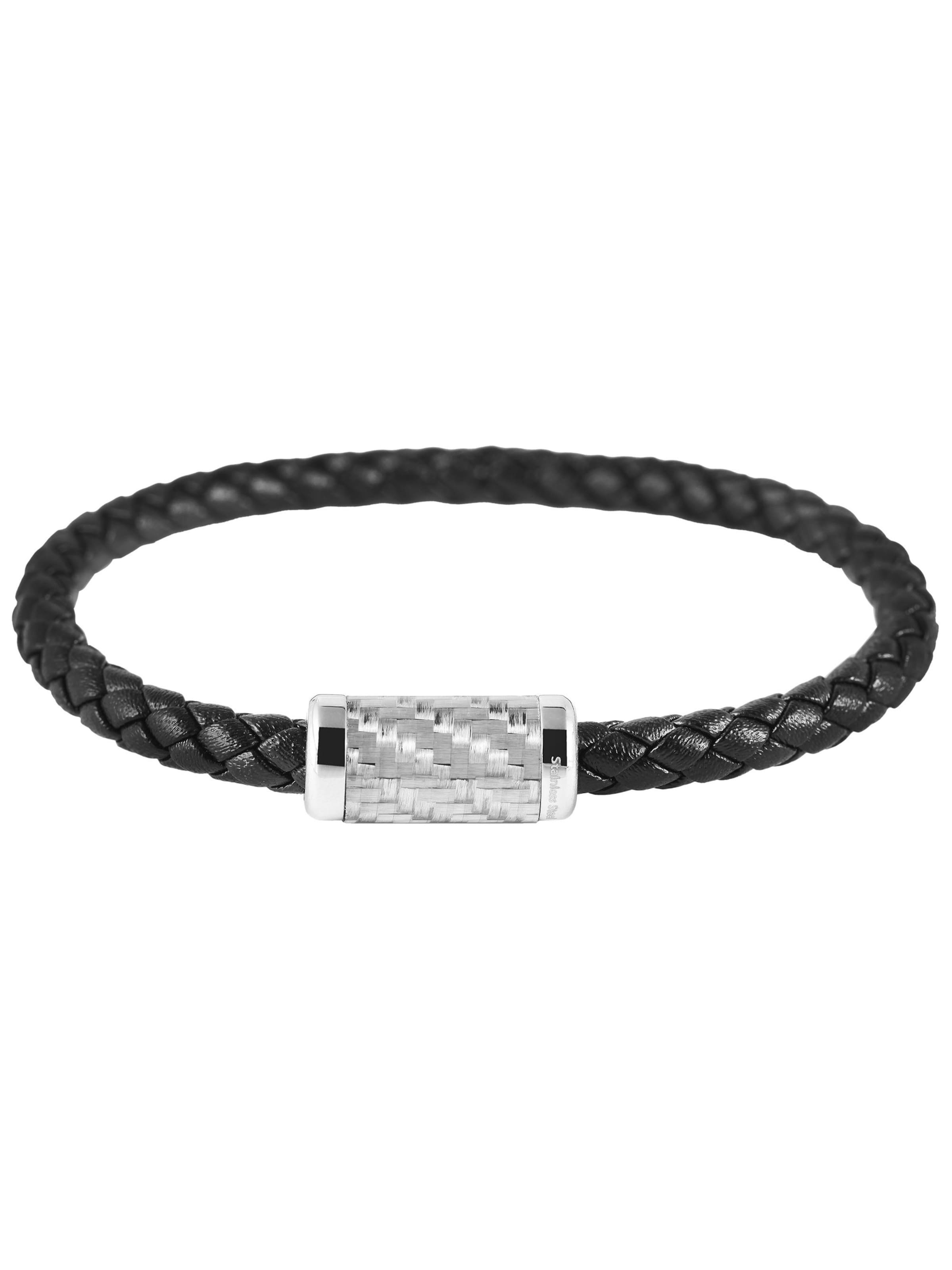 Akzent Bracelet 'Themba, langlebig' in Black: front