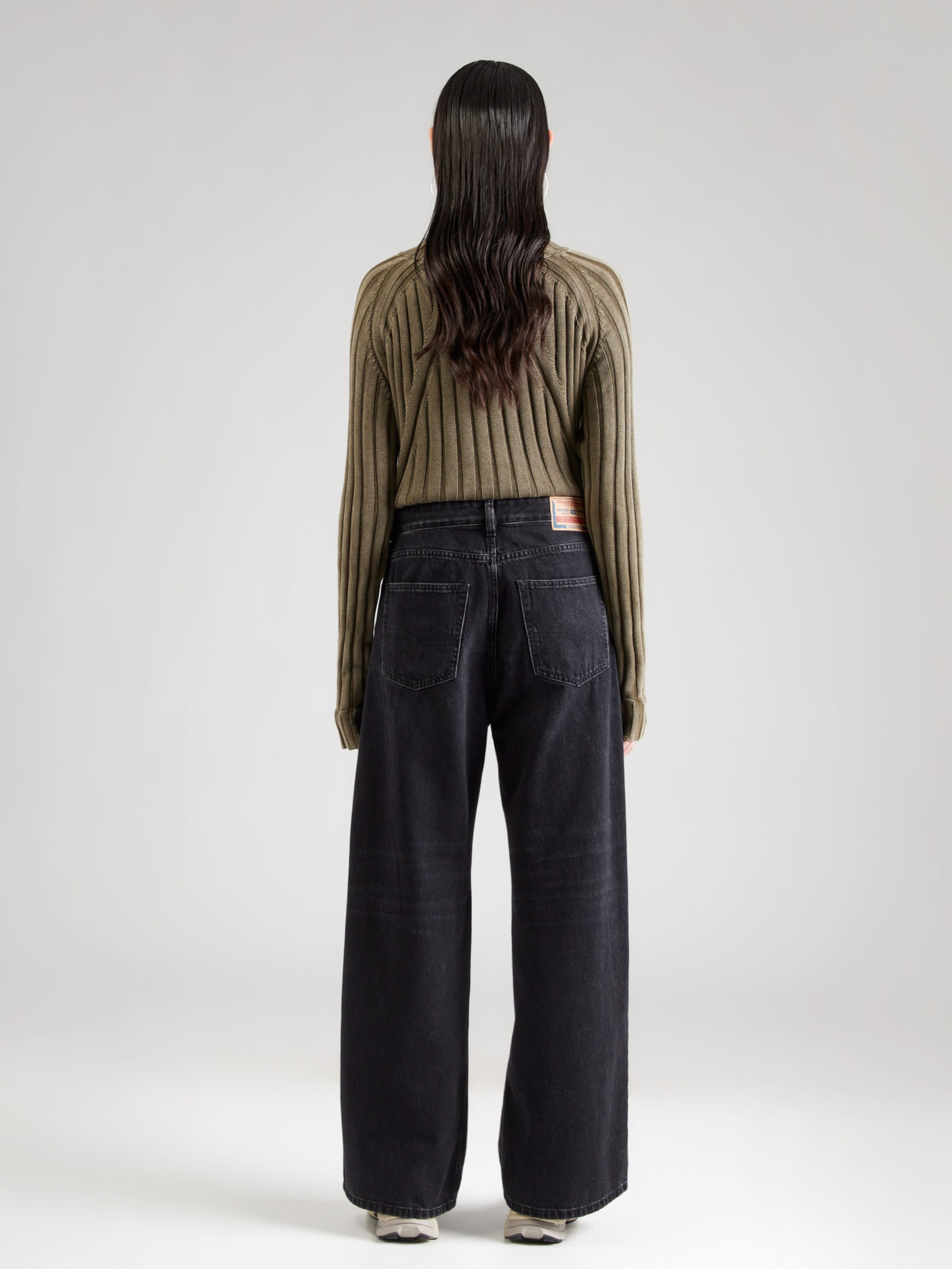 DIESEL Wide leg Jeans '1996 D-SIRE' in Black | ABOUT YOU