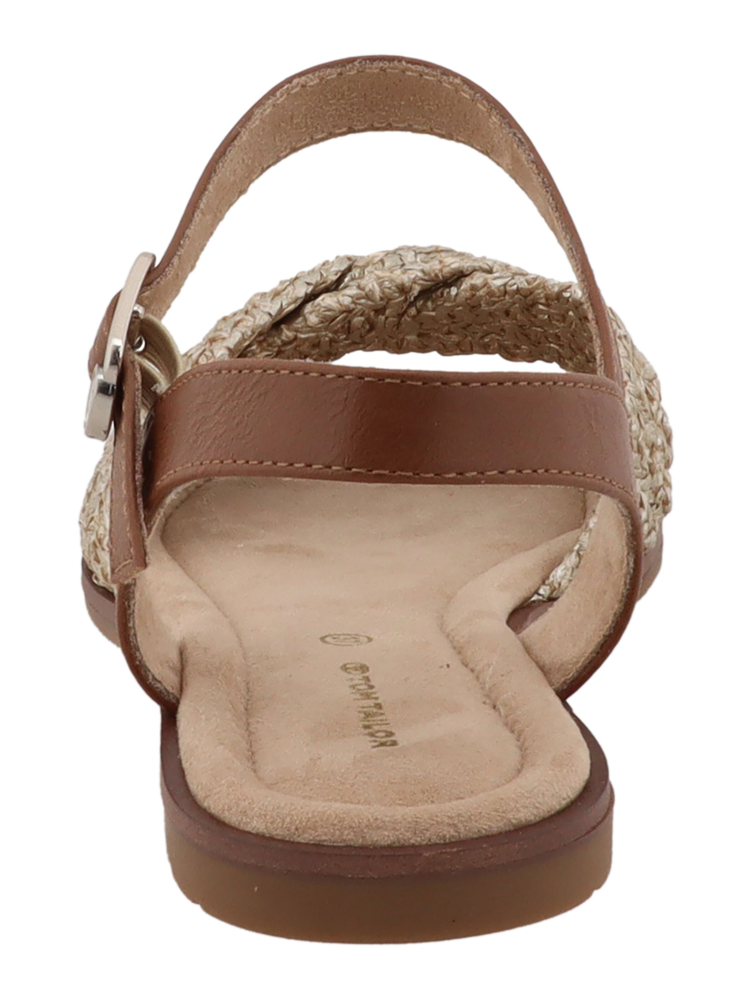 TOM TAILOR Sandalen met riem in Goud