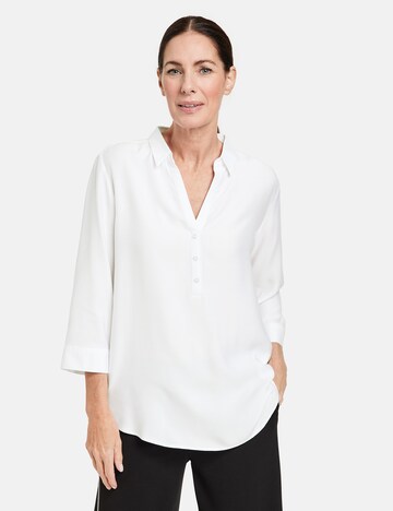 GERRY WEBER Blouse in Wit: voorkant