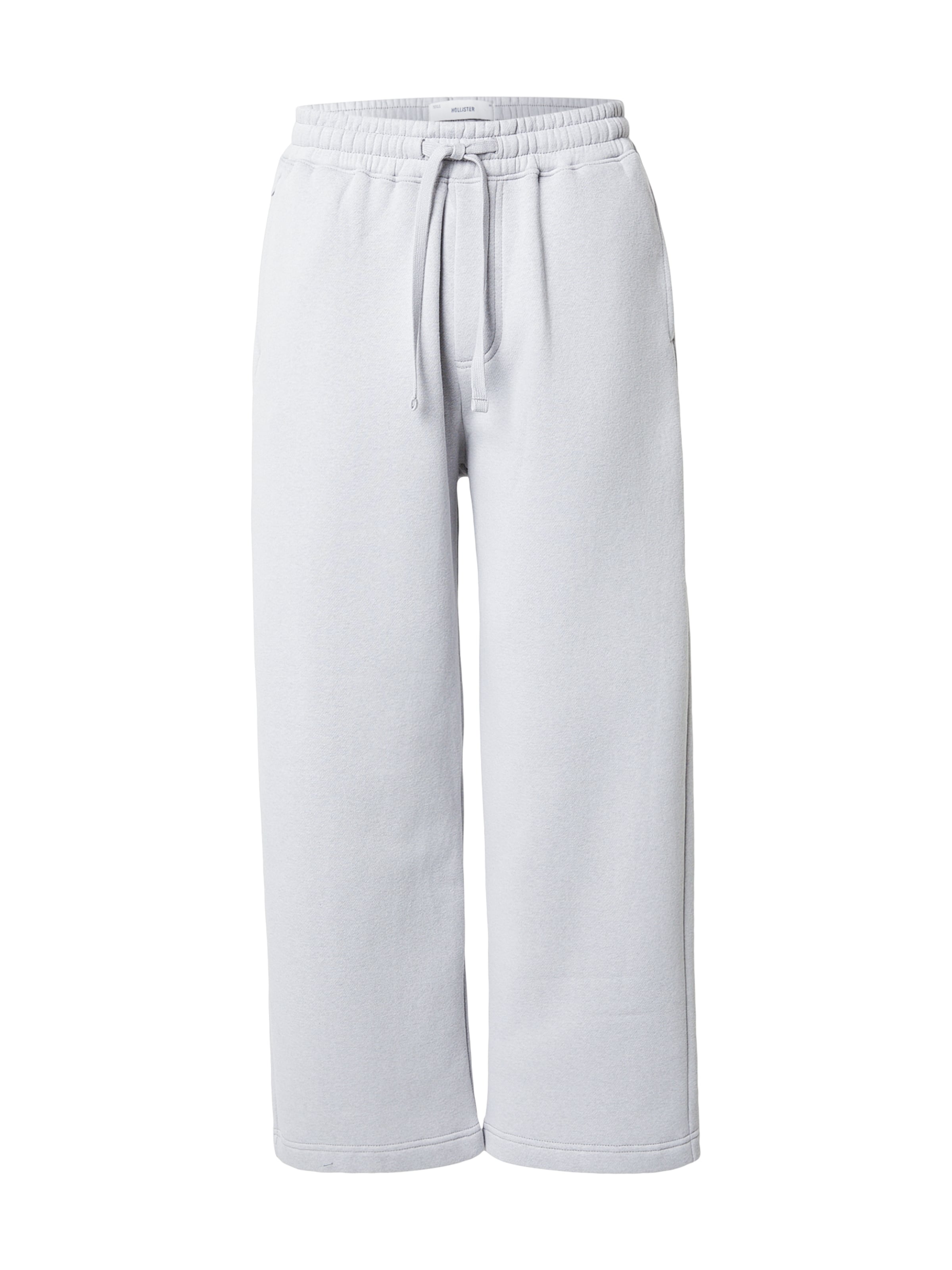 Baggy Pantalon HOLLISTER en gris : devant