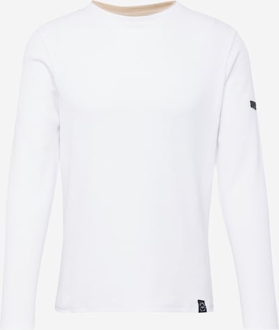 Key Largo Sweter 'STEFANO' w kolorze jasny beż / białym, Podgląd produktu