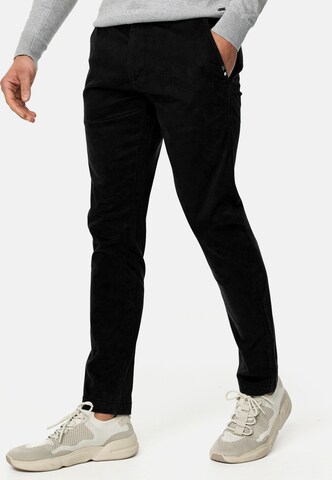INDICODE JEANS Regular Chino trousers in Black