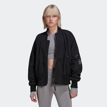 ADIDAS BY STELLA MCCARTNEY Athletic Jacket in Black: front