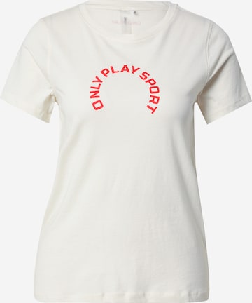 ONLY PLAY Functioneel shirt 'REETA' in Wit: voorkant