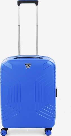 Trolley 'Ypsilon' di Roncato in blu: frontale