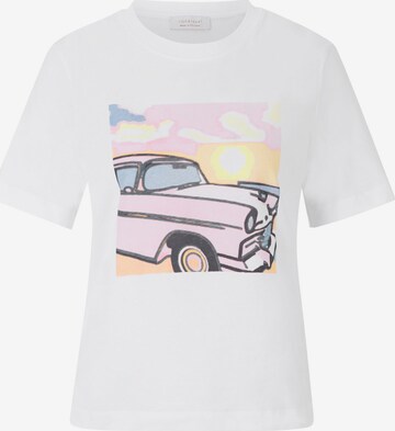 T-shirt Rich & Royal en blanc : devant