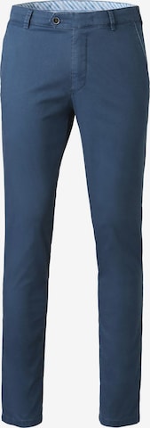 MEYER Chino 'New York' in Blauw: voorkant