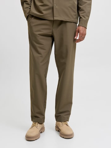 JACK & JONES Loosefit Bukser i brun: forside