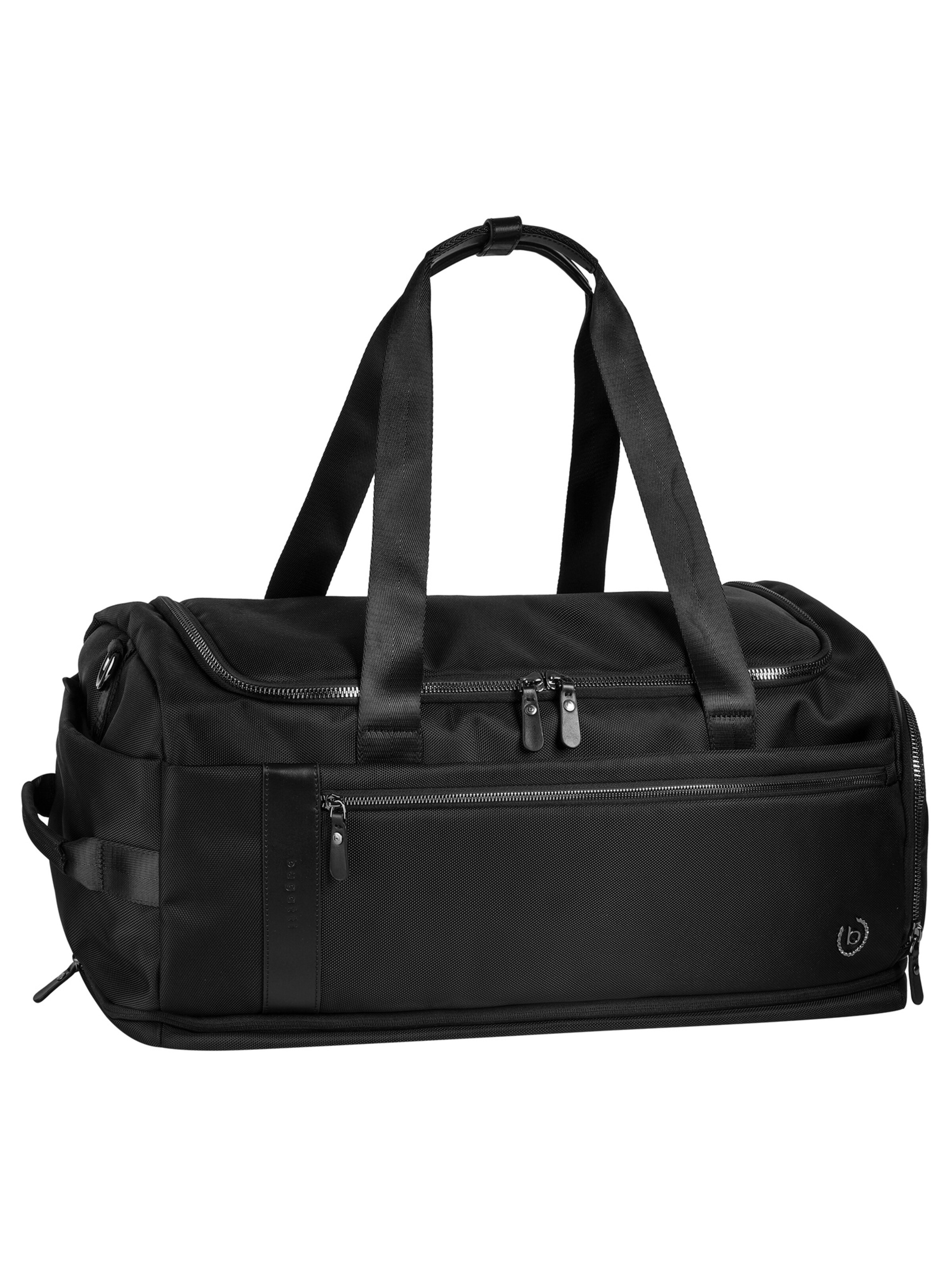 Sac de voyage 'NERO' bugatti en noir