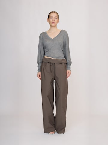 Résumé - regular Pantalón ' OliRS ' en marrón: frente