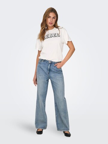 ONLY Wide leg Jeans 'ONLFATIMA' in Blue