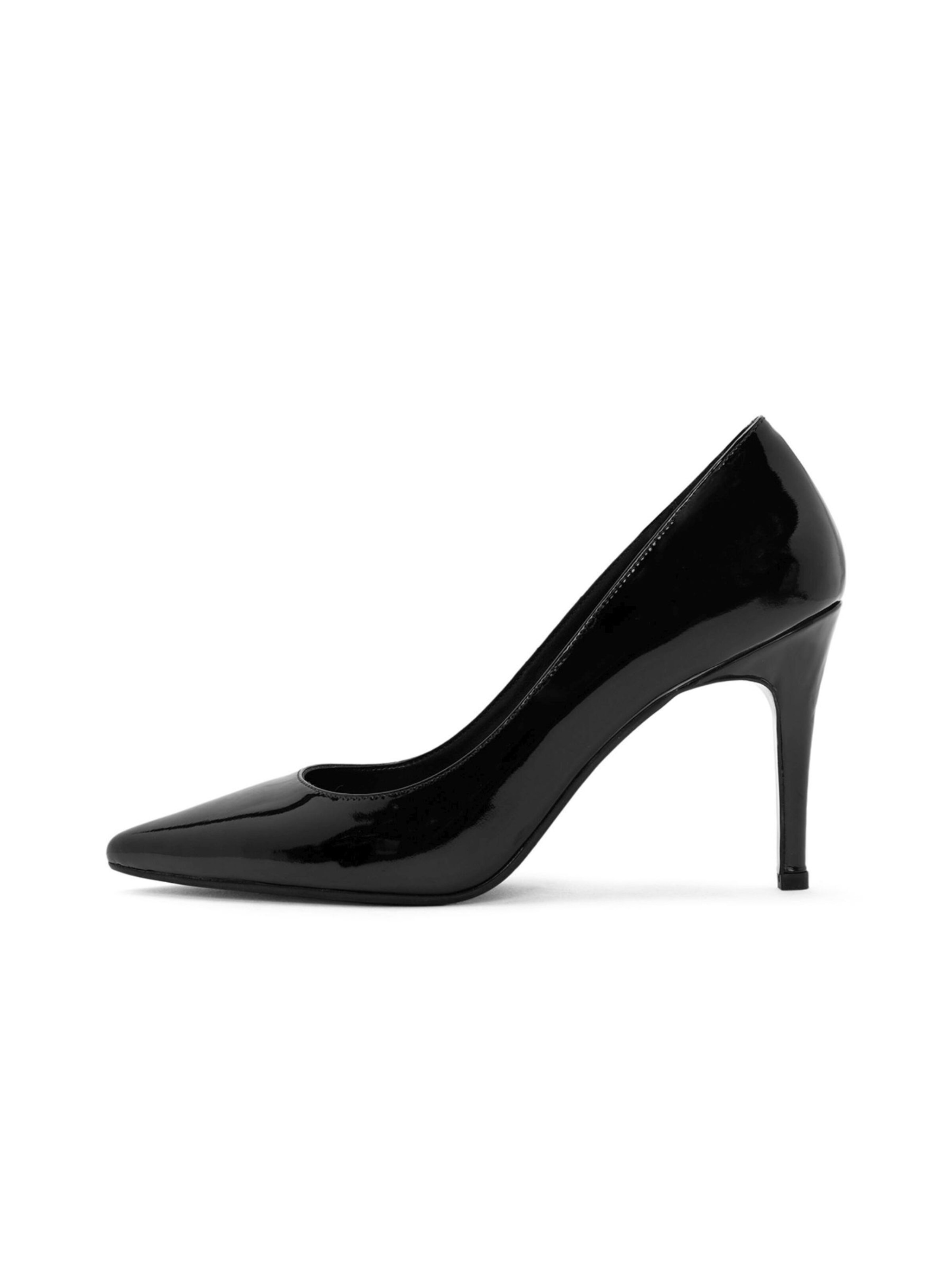 Derimod Pumps in Schwarz: Vorderseite