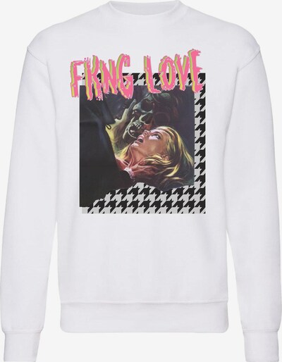 Openspace Sweatshirt FKNG Love in weiß, Produktansicht