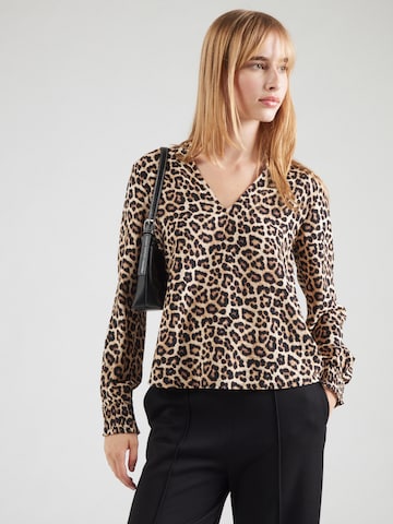 JDY Blus 'JDYPEPPER' i beige: framsida