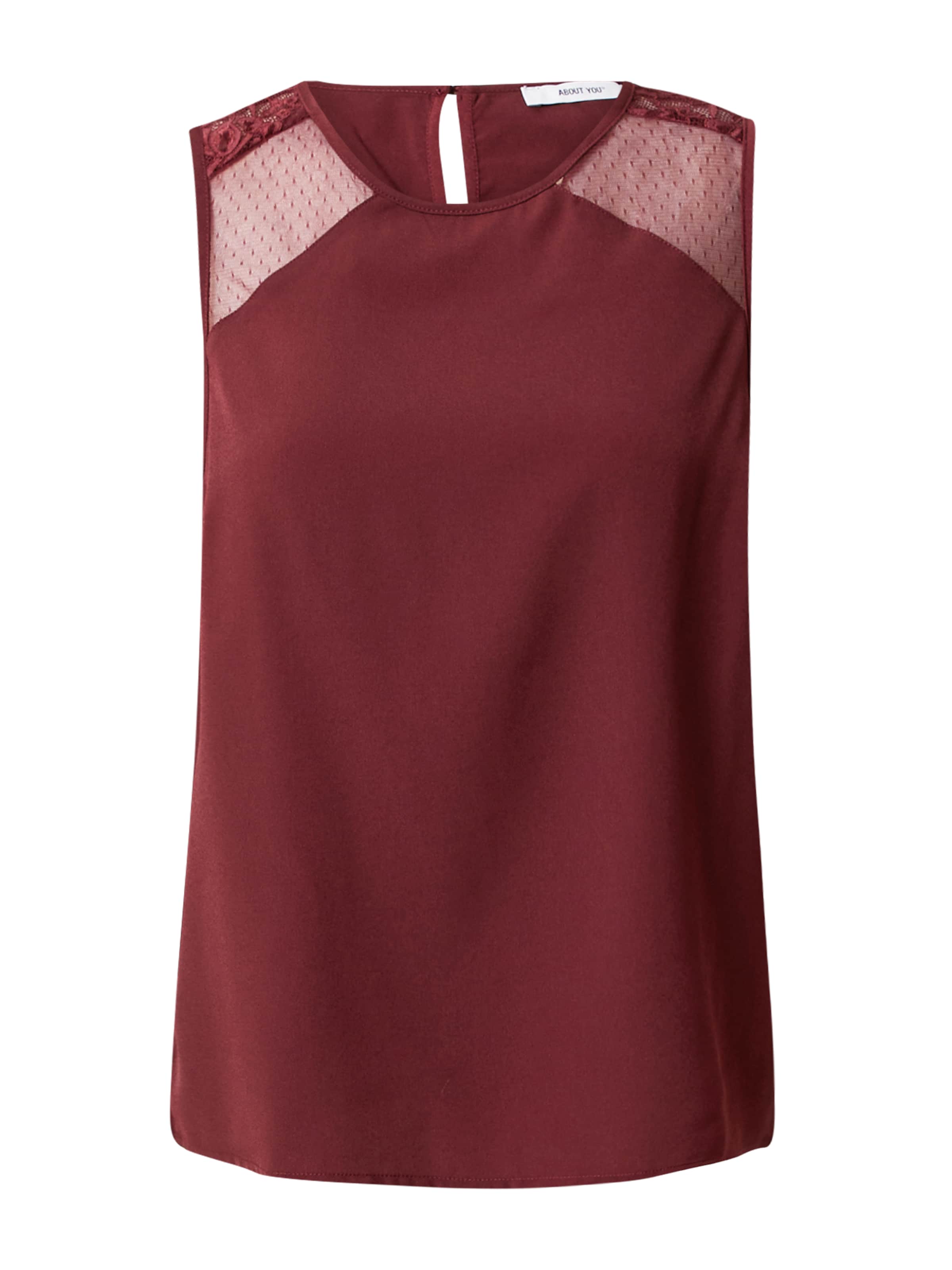 ABOUT YOU Shirt 'Sastra' in Bordeaux, Item view