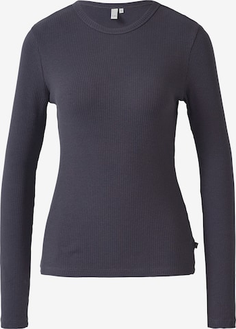 T-shirt QS en bleu : devant