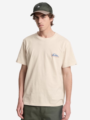 QUIKSILVER T-Shirt in Beige: Vorderseite