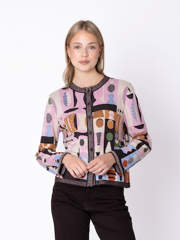 IVKO Woman Strickjacke in Mischfarben: Vorderseite