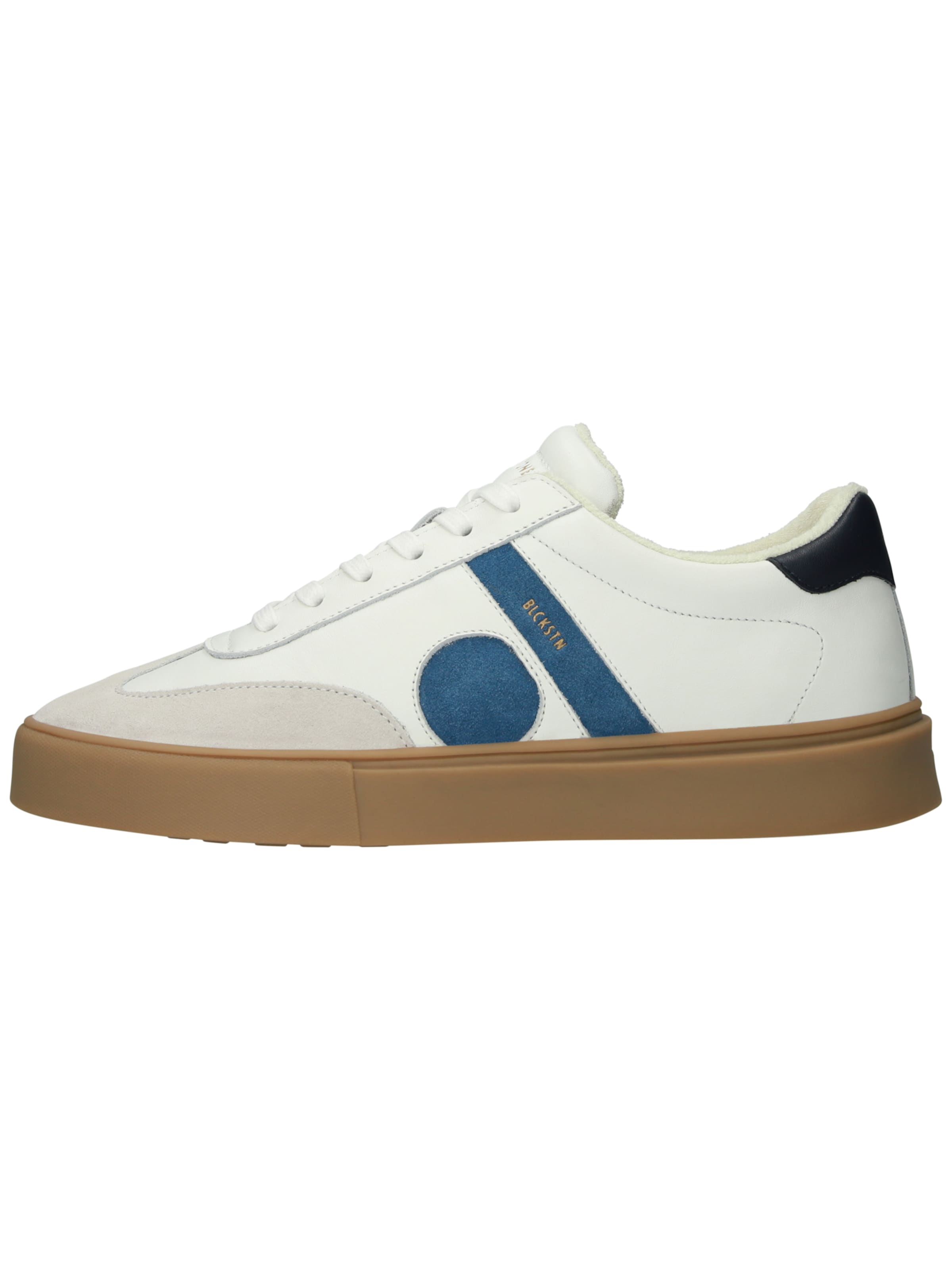 BLACKSTONE Platform trainers 'Quartz Auden' in White: front