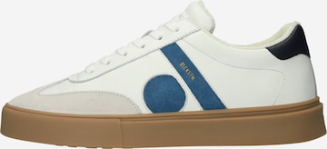 BLACKSTONE Platform trainers 'Quartz Auden' in White: front